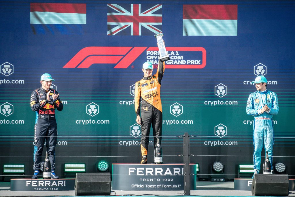 Podium GP Miami