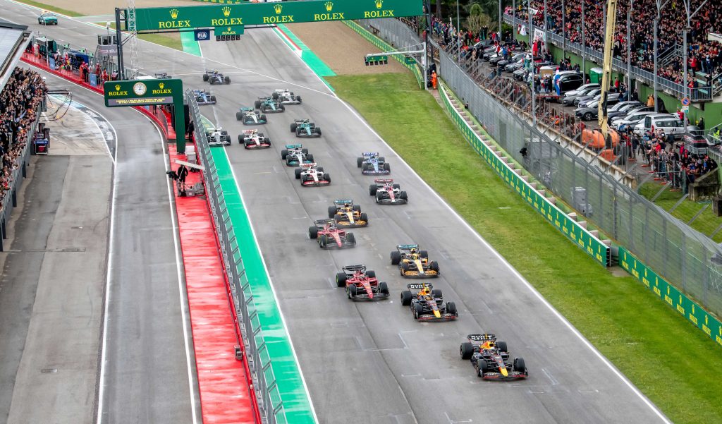 Salida F1 Imola