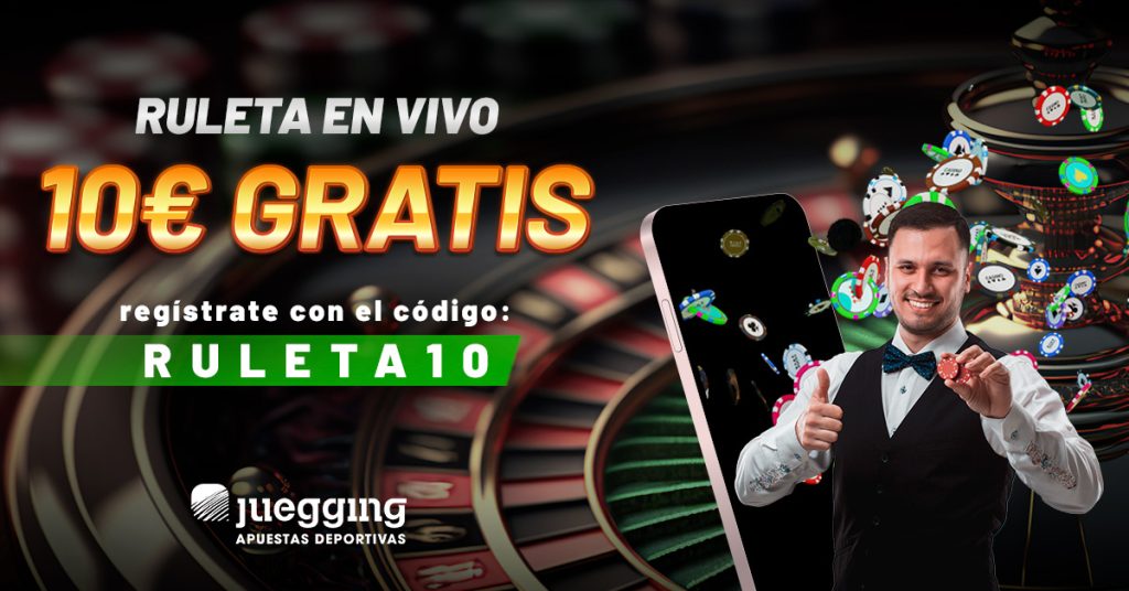 Llévate 10€ gratis registrándote con el código ruleta10