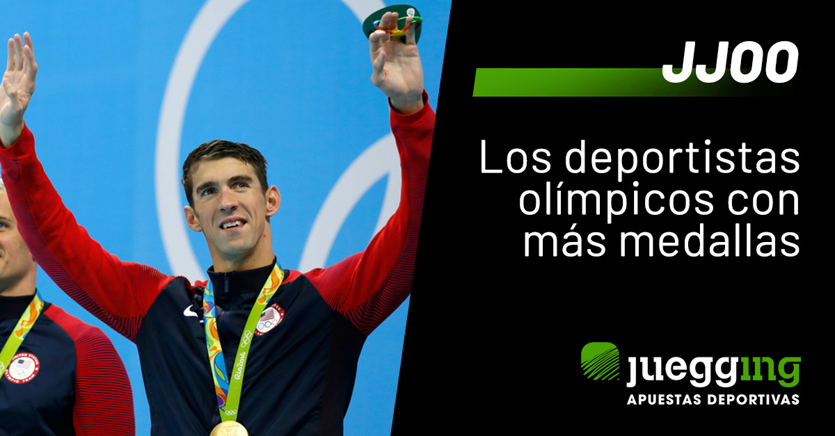 Deportistas con más medallas olímpicas