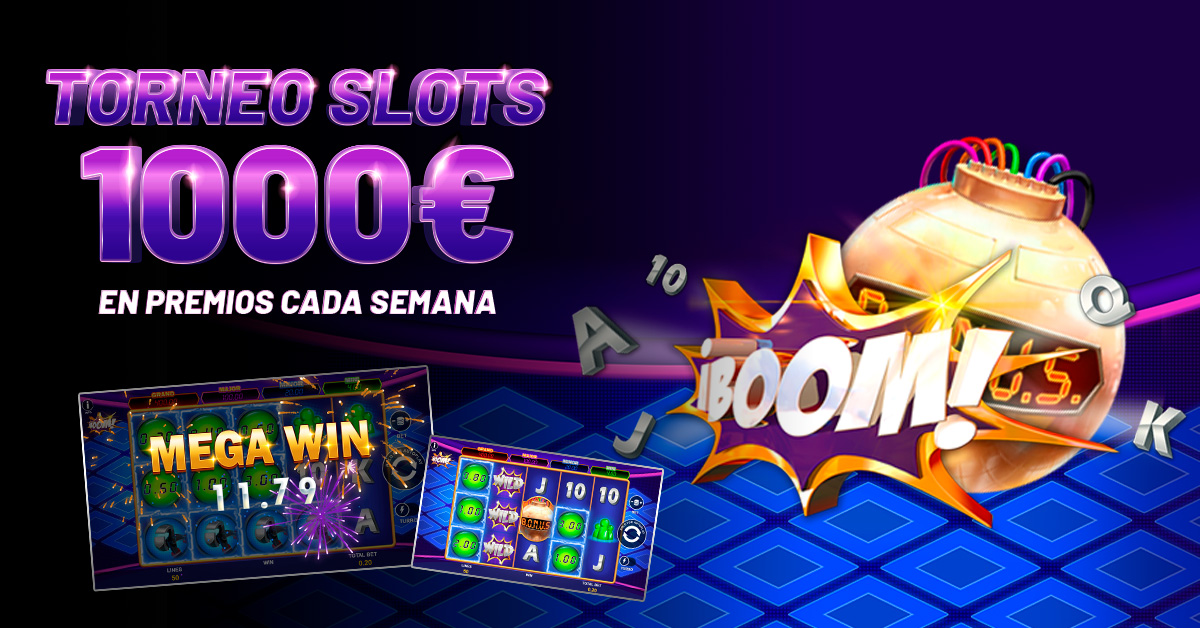 Torneo de Slots: 1000€ en premios cada semana